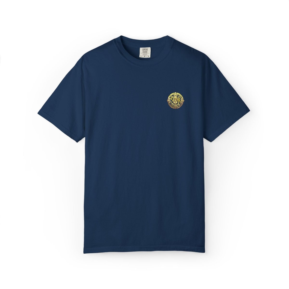 "SK Mode Black Gold Emblem T-shirt" - SK Mode