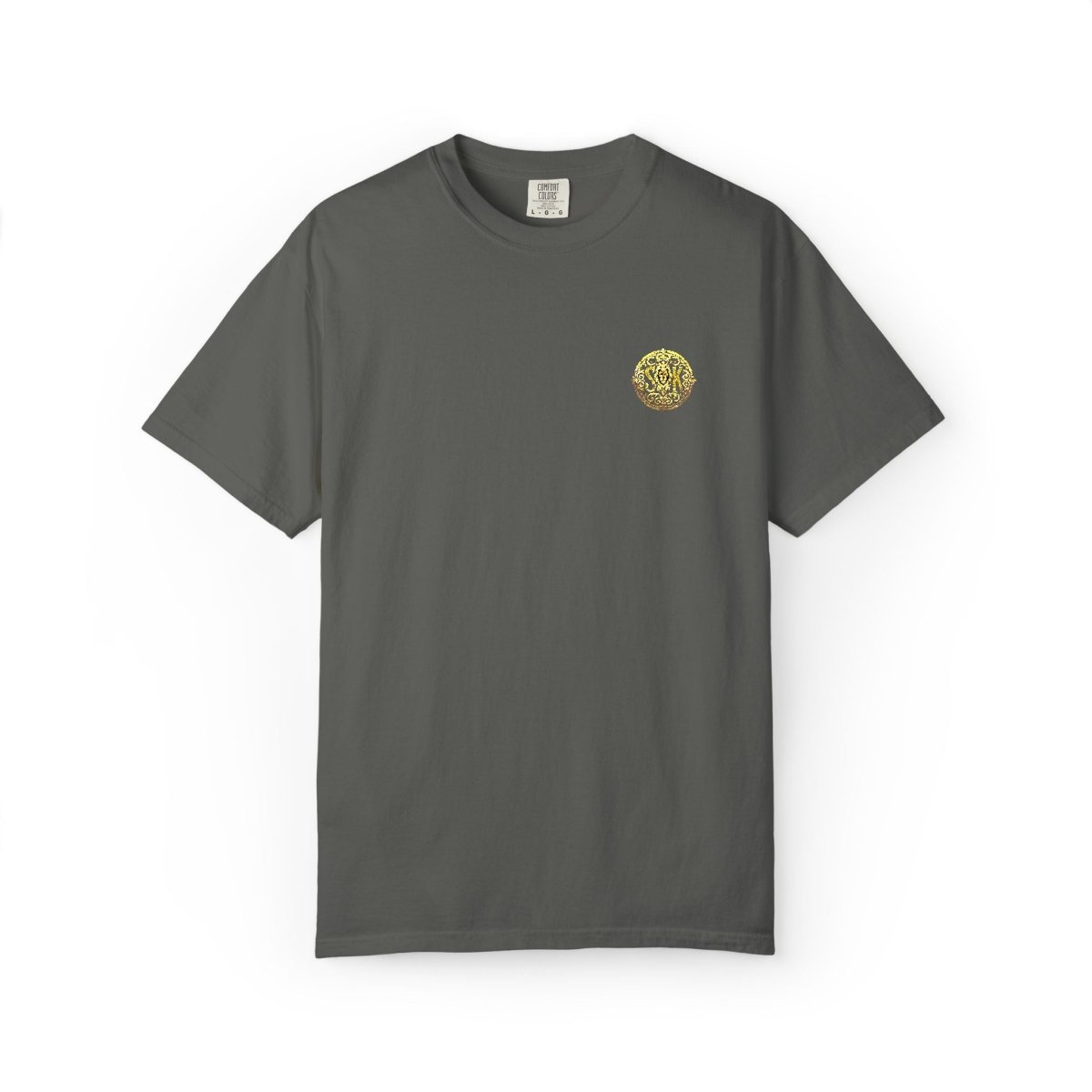 "SK Mode Black Gold Emblem T-shirt" - SK Mode