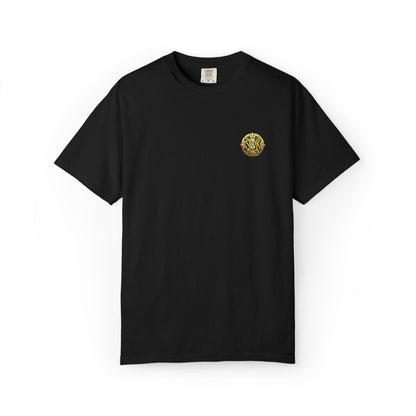 "SK Mode Black Gold Emblem T-shirt" - SK Mode