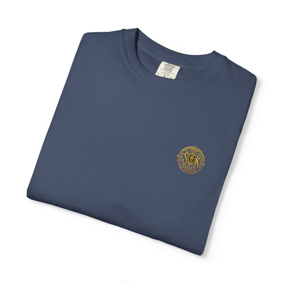"SK Mode Black Gold Emblem T-shirt" - SK Mode