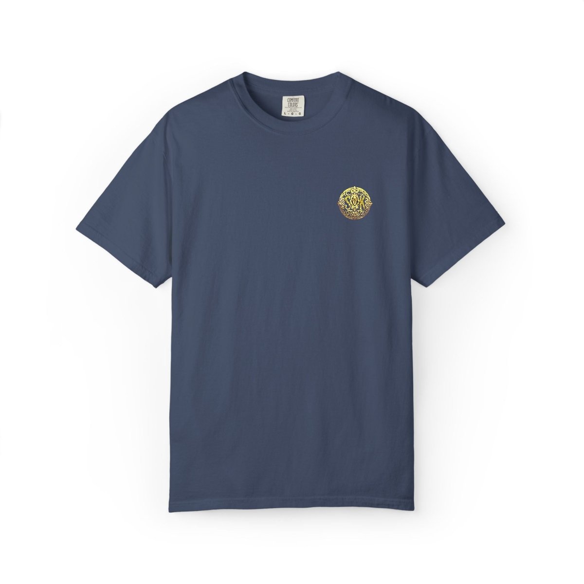 "SK Mode Black Gold Emblem T-shirt" - SK Mode